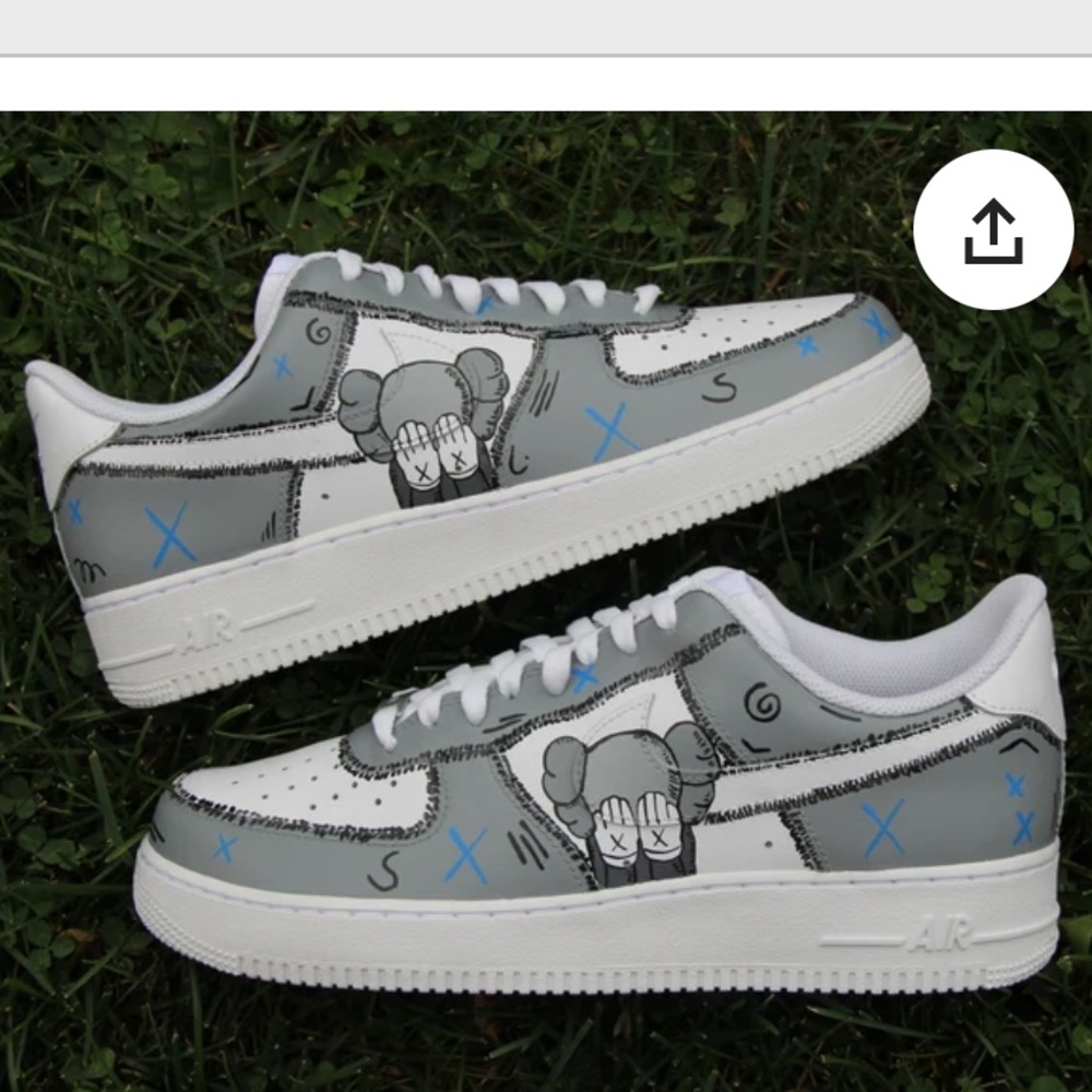 Nike Air Force 1’s - authentic and customized